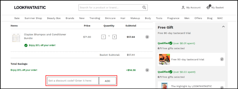 lookfantastic-discount-code