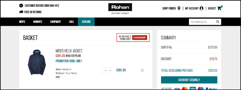 rohan-discount-code